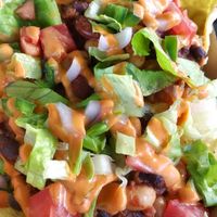 loaded nachos at EatQual in Cocoa