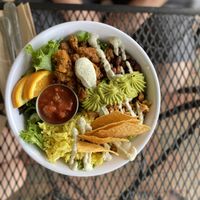 Mexican bowl!😄 at Shayna B's By The Sea in Westbrook