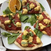 pizza  at Shayna B's By The Sea in Westbrook