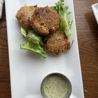 falafel side  at Shayna B's By The Sea in Westbrook