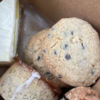 Desserts are always an extra special treat here… from cookies to the cinnamon bun, and don’t forget the Lemon Cheezecake, you simply can’t go wrong! 😋  at Shayna B's By The Sea in Westbrook