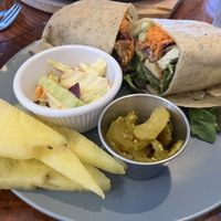 Tofu wrap   at Shayna B's By The Sea in Westbrook