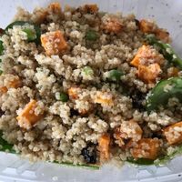 Quinoa salad at Shayna B's By The Sea in Westbrook