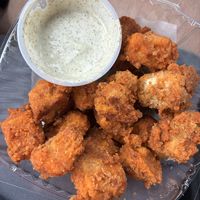 Buffalo Cauliflower 🥵  at Shayna B's By The Sea in Westbrook