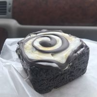 Coconut caramel brownie at Shayna B's By The Sea in Westbrook