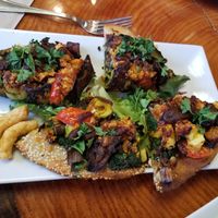 Hawaiian Pizza at Shayna B's By The Sea in Westbrook