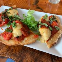 Cruelty Free Margherita Pizza (Didn’t know Shayna B’s could get any better, this blew me away!) at Shayna B's By The Sea in Westbrook