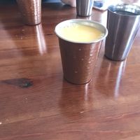 Mango lassi (vegan)  at Neelas Surti Sweets & Savoury  in Preston