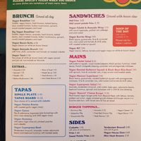 Sept 2019 menu at Metro Lounge in Amersham