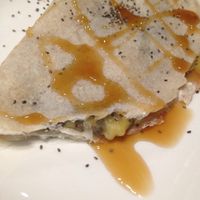 Banana pancake at Monkeys in Budapest