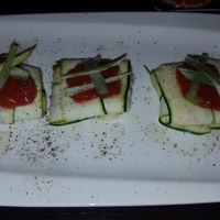 Zuccini appetizer at Monkeys in Budapest
