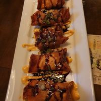 Wonton mee bites at Beelman's in Los Angeles