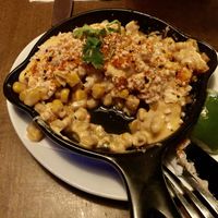 Elote (corn) skillet  at Beelman's in Los Angeles