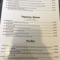 Ask for vegan at Thai House in Yakima