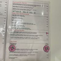 Menu Page 2 at Peas in Athens