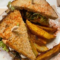 Seitan club. Tasteless:( at Peas in Athens