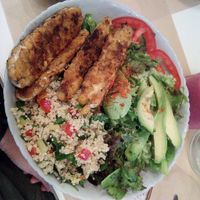 Tempeh Teriyaki at Peas in Athens