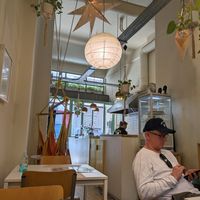 Lovely decor at Peas in Athens