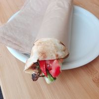Seitan Wrap at Peas in Athens