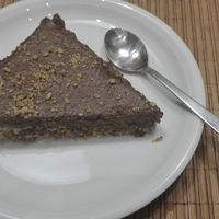 raw vegan cake at Peas in Athens