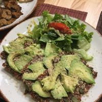 Avocado crackers  at Peas in Athens