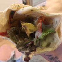 Seitan wrap at Peas in Athens