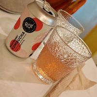 Kombucha drinks at Peas in Athens