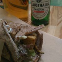 Tofu Souvlaki at Peas in Athens