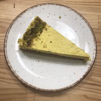 Raw Lemon Tart at Peas in Athens