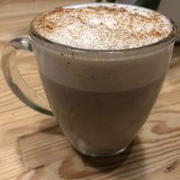 Chai Latte at Peas in Athens