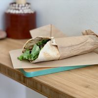 Vegan Seitan Gyro at Peas in Athens