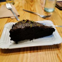 Chocolate Cake at Peas in Athens