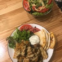 Protein platter  at Peas in Athens