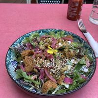 Felafel Salad  at Nature Cafe/Bar in Frankston