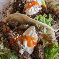 lamb souva tacos (special) at Nature Cafe/Bar in Frankston