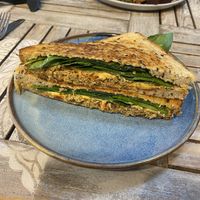 Vegan Philly cheese steak   at Nature Cafe/Bar in Frankston