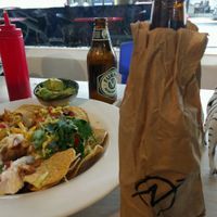 Beer in a bag   for us alcho's   at Nature Cafe/Bar in Frankston