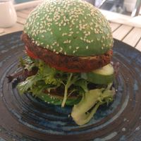 Protein burger   at Nature Cafe/Bar in Frankston