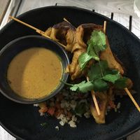 Satay Skewers better than elsewhere at Nature Cafe/Bar in Frankston