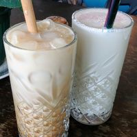 Iced latte and vanilla milkshake  at Nature Cafe/Bar in Frankston