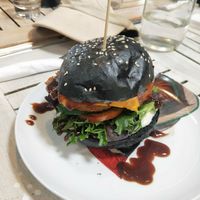 "chicken" burger at Nature Cafe/Bar in Frankston