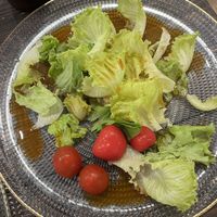 Salad included with set menu   at Washoku Dining Taku in Nara