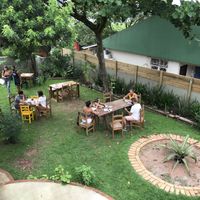 Outside area at Shiva Cozinha Vegana in Florianopolis