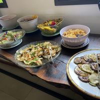 Exotic banquet.  at Shiva Cozinha Vegana in Florianopolis