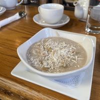 Cardamom rice pudding  at Boulder Dushanbe Teahouse in Boulder