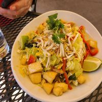 Asian salad yum at Boulder Dushanbe Teahouse in Boulder