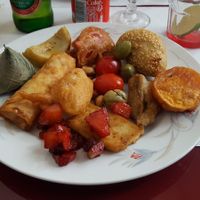 Starters at Restaurant Pékin in Nice