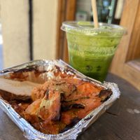 Delicious food + juice ✨  at Nabucco Obrador Vegetaria in Barcelona