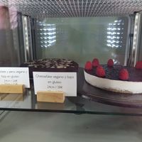 Vegan cakes at Nabucco Obrador Vegetaria in Barcelona