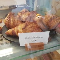 Vegan croissant at Nabucco Obrador Vegetaria in Barcelona